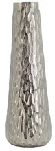 A & B Home Silver Diamond Pattern Flower Vase-0