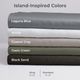 Cariloha Retreat 2-Piece Coastal Gray Lyocell King Pillow Cases-3
