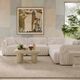 TOV Furniture Travie 5-Piece White Sand L-Shape Modular Sectional-1