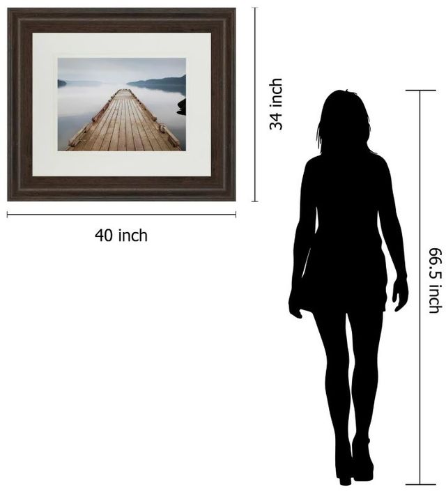 Classy Art Off Orcas Island by Michael Cahill Framed Print Wall Art-3