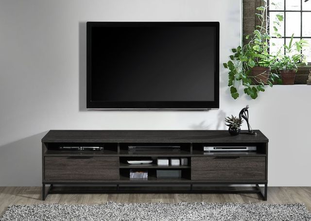 Milton Greens Stars Dark Espresso 71" 3-Shelf TV Stand-1