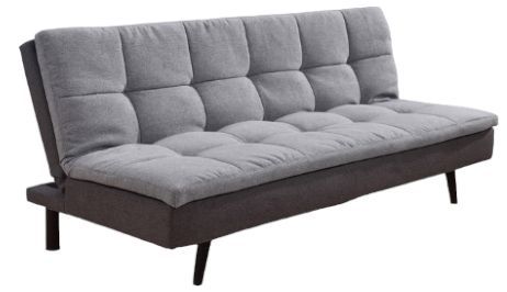 Milton Greens Stars Light Gray Pillow Top Futon Bed-0