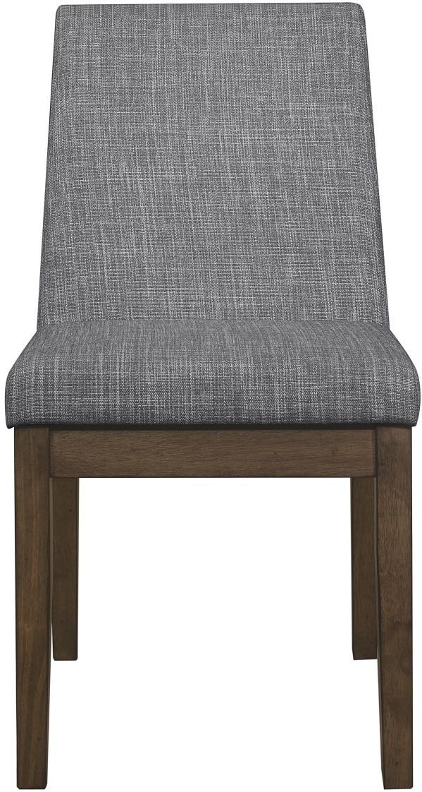 Mazin Furniture Whittaker 6-Piece Dark Brown/Gray Dining Set-3