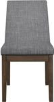 Mazin Furniture Whittaker 6-Piece Dark Brown/Gray Dining Set-3