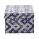 A & B Home 2-Piece Blue/White Decorative Box Set-5