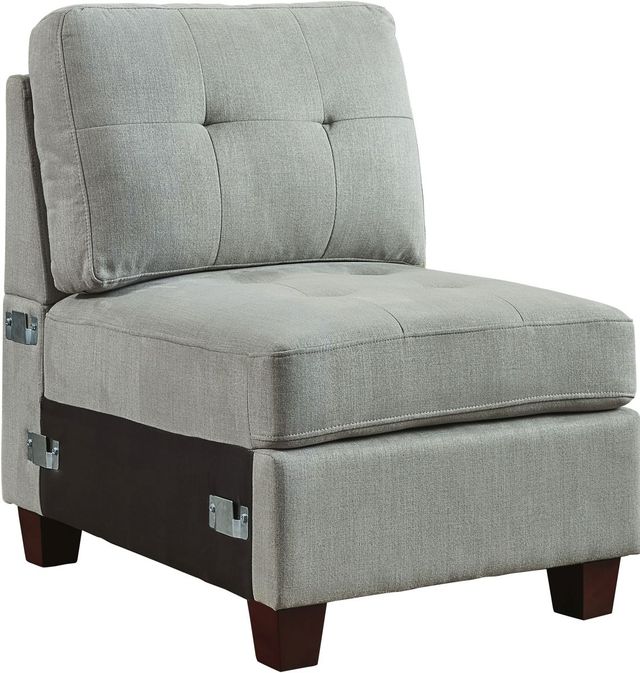 Signature Design by Ashley® Edlie 3-Piece Pewter Sectional-1