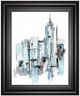 Classy Living Ethan Harper Blue City I 22" Wall Art-0
