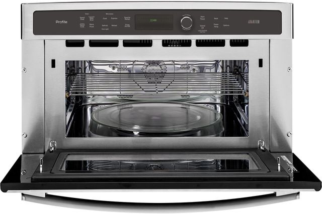 GE Profile™ 30" Stainless Steel Electric Built In Single Oven-1