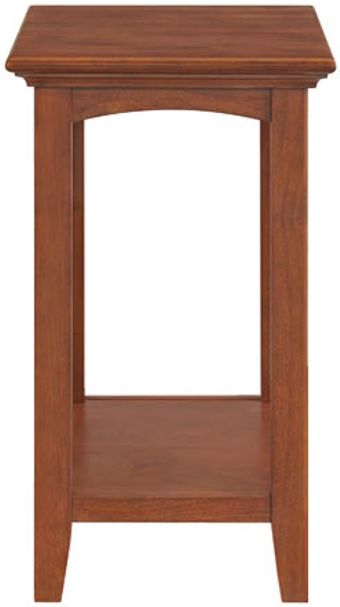 Whittier Wood® Furniture McKenzie Glazed Antique Cherry Accent Table-3