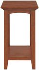 Whittier Wood® Furniture McKenzie Glazed Antique Cherry Accent Table-3