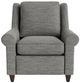 Bassett® Furniture Customizable Magnificent Motion Fabric Roll Arm Power Wall Recliner-1