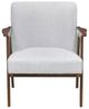 Homelegance® Omara Gray Accent Chair-2