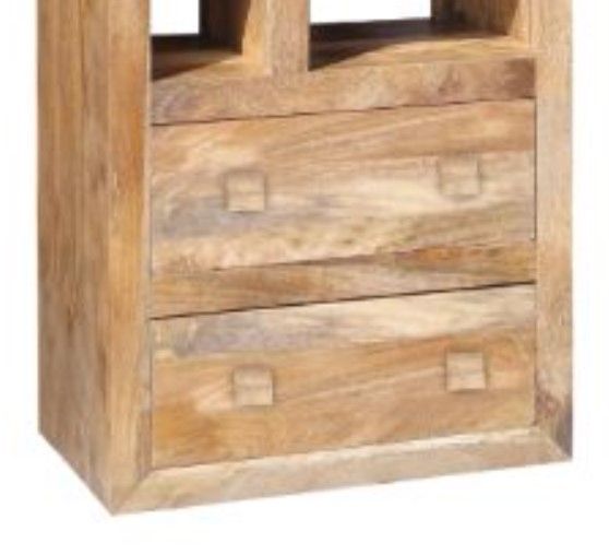 Jaipur Furniture Yoga Light Brown Tall Bookcase-2