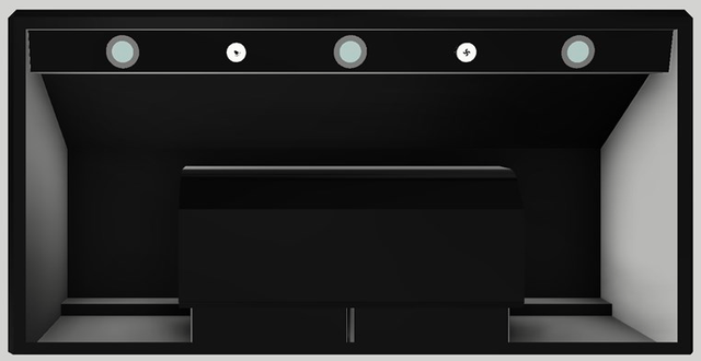 Vent-A-Hood® 42" Black Under Cabinet Hood-3