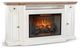 Sunny Designs™ Buckskin/Marble White TV Console without Slate with Fireplace Option-0
