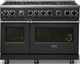 Viking® 7 Series 48'' Antique Bronze Pro Style Natural Gas Range-2
