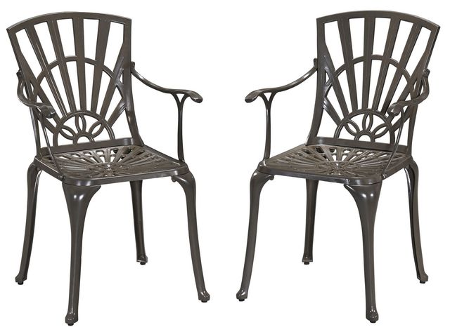 homestyles® Grenada 5-Piece Khaki Gray Outdoor Dining Set -4
