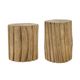 A & B Home 2-Piece Brown Decorative Multipurpose Rack Set-0