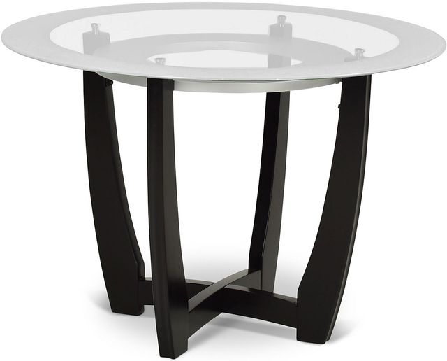 Steve Silver Co. Verano 5-Piece Dining Set with Black Side Chairs-1