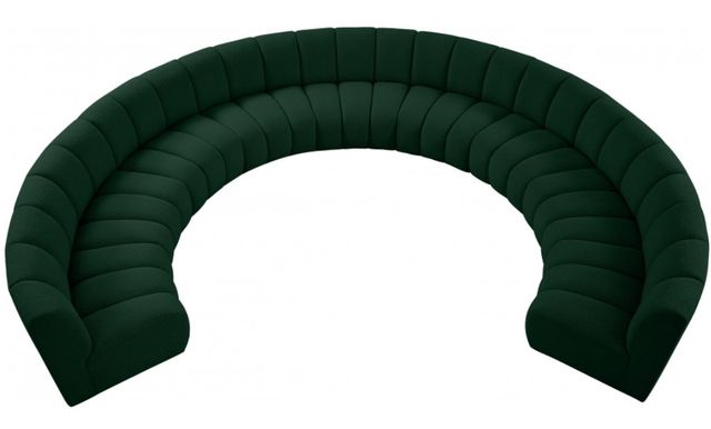 Meridian Furniture Infinity 9-Piece Green Modular Sectional Set-1