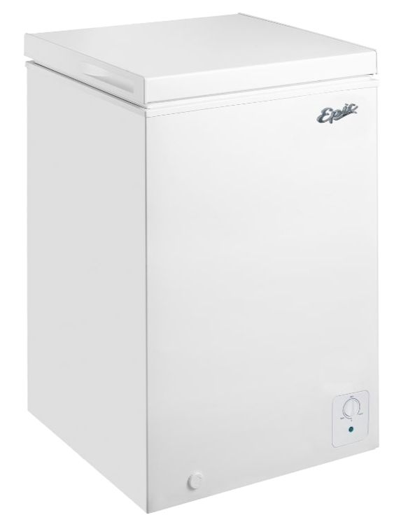 Epic® 3.5 Cu. Ft. White Chest Freezer