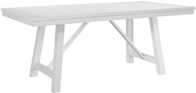 Mazin Furniture Redmond White Dining Table-0