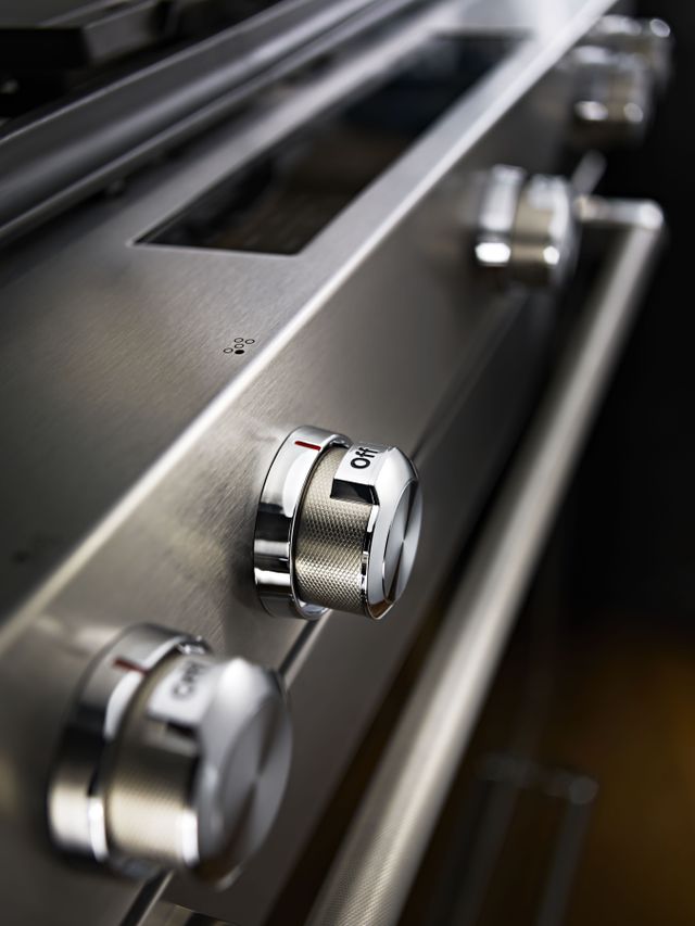 KitchenAid® 30" Stainless Steel Slide In Gas Range-3