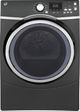 GE® Front Load Electric Dryer-Diamond Gray-0