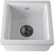 Rohl® Shaws Original 15" Kitchen or Bar Sink-White-0