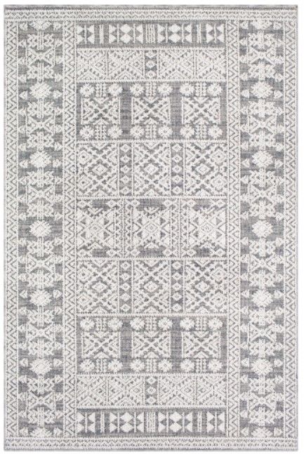 Surya Ariana Gray/White 4'x6' Area Rug-0