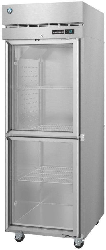 Hoshizaki Steelheart® 23.1 Cu. Ft. Stainless Steel Upright Freezer with Stainless Door and Lock-2