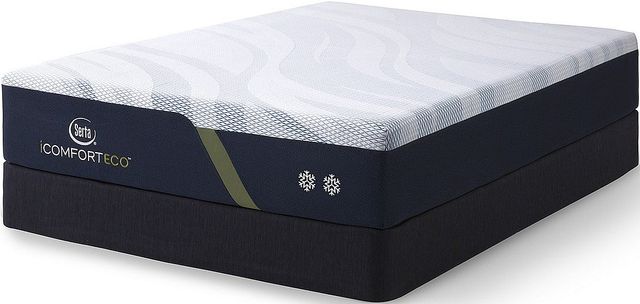 Serta® iComfort® ECO™ Foam F10 Gel Memory Foam Medium Tight Top Twin Mattress-3