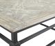 Furniture Classics Coldiron Oak Cocktail Table with Iron Base-3