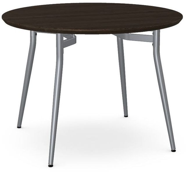 Amisco Customizable Alys 31" Round Table with 42" Solid Ash Top-0