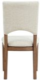 Coast2Coast Home™ Wellington 2-Piece Brown/White Dining Chair Set-4