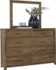 LM Co Home By Vaughan-Bassett Crafted Oak by Ben & Erin Napier Natural Landscape Mirror-1