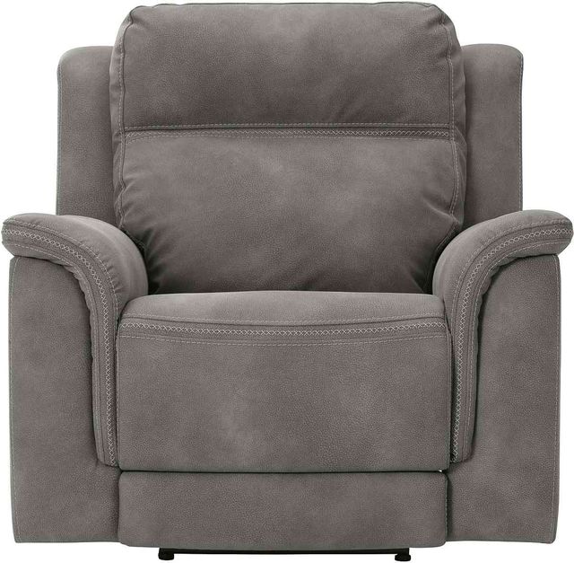 Signature Design by Ashley® Next-Gen DuraPella Slate Power Recliner With Adjustable Headrest-1