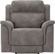 Signature Design by Ashley® Next-Gen DuraPella Slate Power Recliner With Adjustable Headrest-1