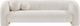 Meridian Furniture Emory Cream Upholstered Sofa-1