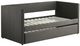 Homelegance® Therese Gray Daybed with Trundle-3