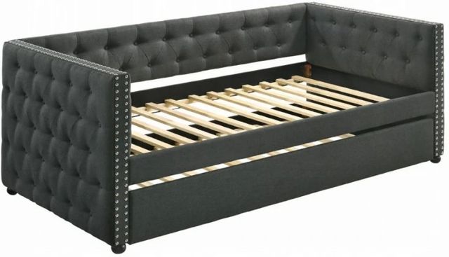 ACME Furniture Romona Gray Youth Twin Daybed with Trundle-0
