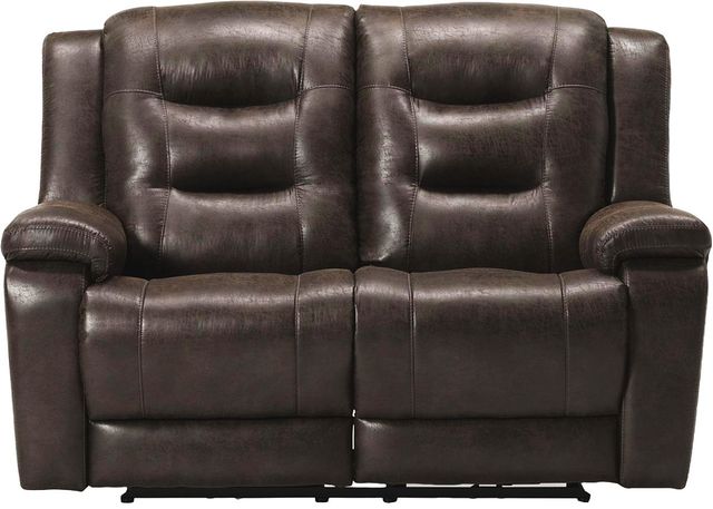 Palliser® Furniture Customizable Leighton Power Reclining Loveseat with Power Headrest-2