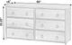 Butler Specialty Company Lark Walnut 6-Drawer Dresser-2