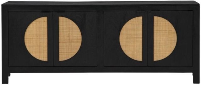 Signature Design by Ashley® Cliffiings Black/Natural Accent Cabinet-2