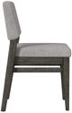 Intercon Flex Gray/Reclaimed Chevron Upholstered Side Chair-2