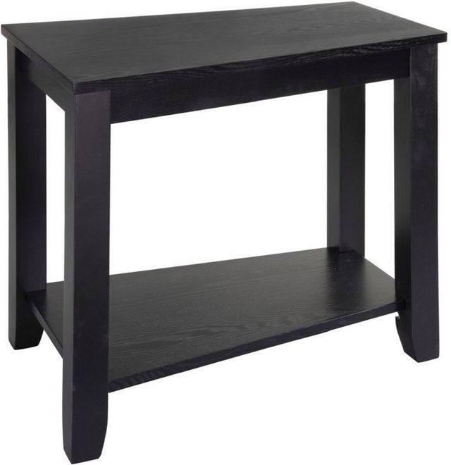 Mazin Furniture Elwell Black Chairside Table-0