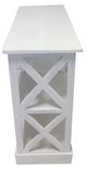 A & B Home White 34" Console Table-2