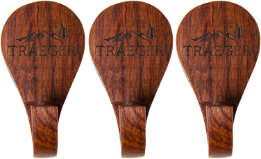 Traeger® 3 Piece Grill Hopper Magnetic Wooden Hooks-0