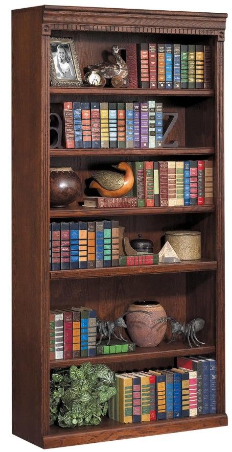 Martin Furniture Huntington Burnish Open Bookcase-0