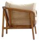 YHD Brisa Brown/Cream Accent Chair-2